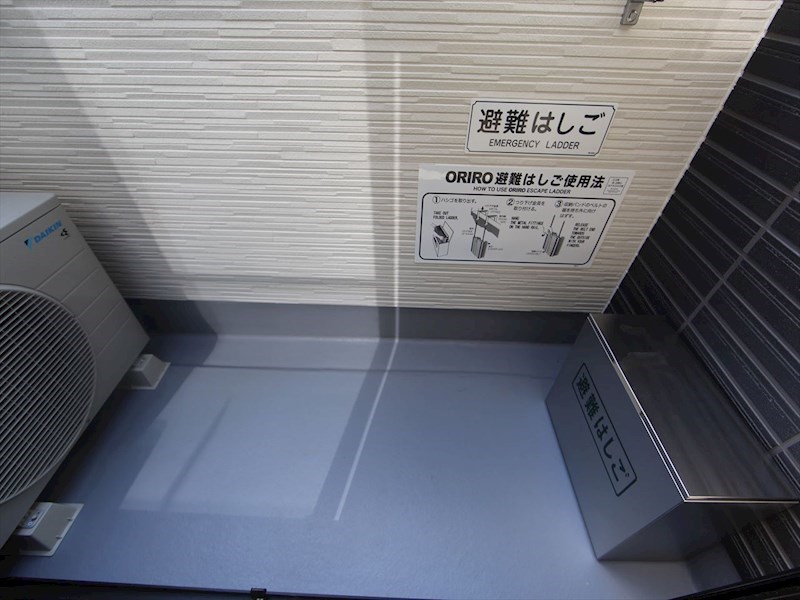 グリーンブリーズ本陣 バルコニー