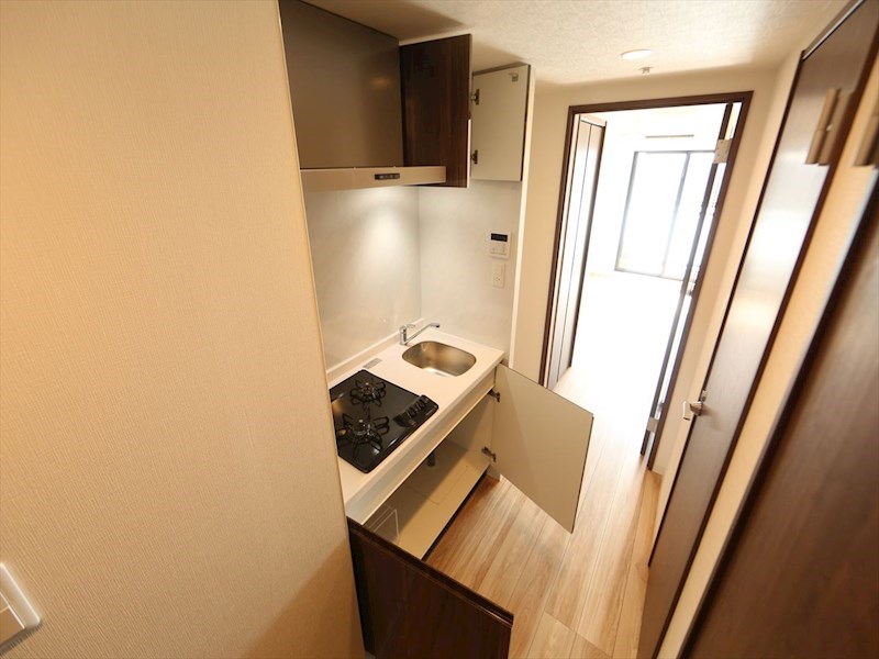 Ｓ－ＲＥＳＩＤＥＮＣＥ熱田一番 システムキッチン（ガス2口コンロ付）