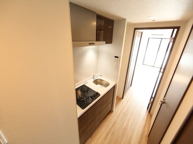 Ｓ－ＲＥＳＩＤＥＮＣＥ熱田一番 システムキッチン（ガス2口コンロ付）