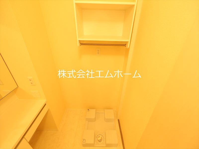 ミエル　ジャルダン 脱衣所　室内洗濯機置き場