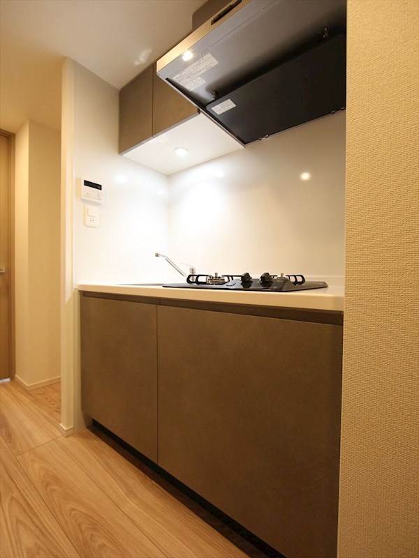 S-RESIDENCE名駅NorthⅡ システムキッチン（ガス2口コンロ付）　
