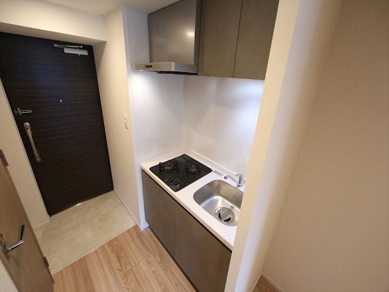 S-RESIDENCE名駅NorthⅡ システムキッチン（ガス2口コンロ付）　