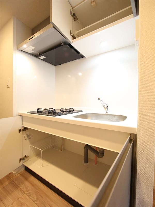 S-RESIDENCE名駅NorthⅡ システムキッチン（ガス2口コンロ付）