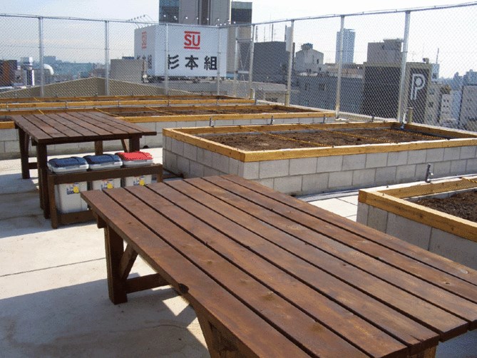 モラリエ金山(ＭＯＲＡＬＩＡ金山) 屋上　家庭菜園のできる共有スペース