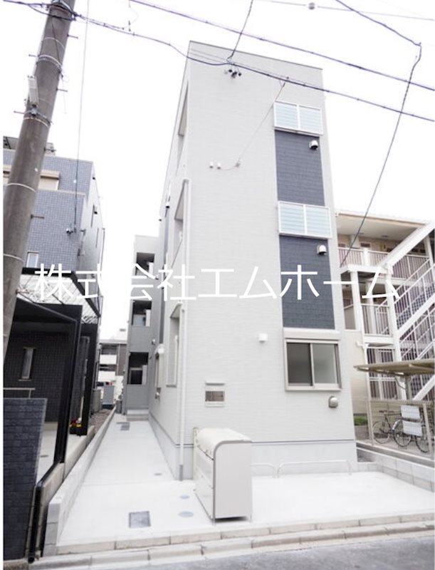 外観　オートロック付　宅配ＢＯＸ有　ゴミステーション付