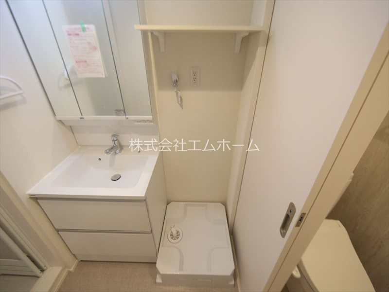 Ｈａｒｍｏｎｙ　Ｔｅｒｒａｃｅ本陣 脱衣所　室内洗濯機置き場　同仕様写真