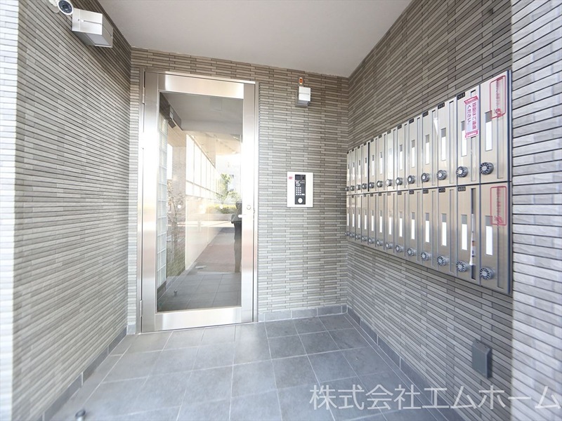 カランコエ川並 オートロック　防犯カメラ　集合ポスト