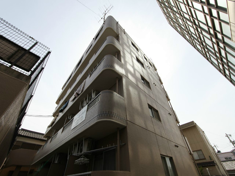 リバティハイツ白鳥 外観　家具家電（冷蔵庫レンジ洗濯機）ご用意できます