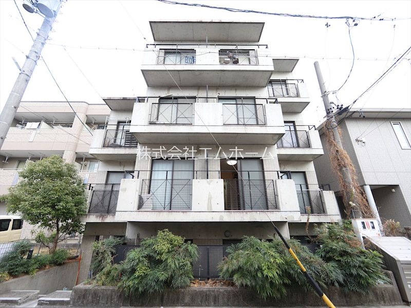 アクシス金城町  外観　防犯カメラ有り　敷地内ゴミ捨て場有り