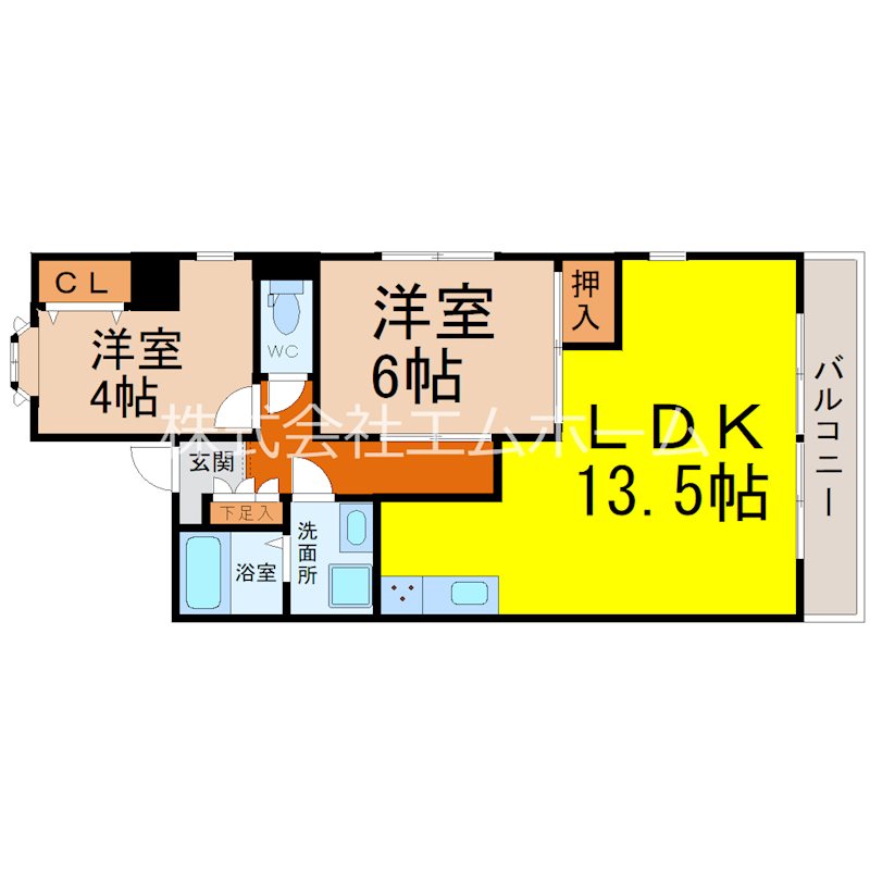 トワピエスつつじケ丘 間取り