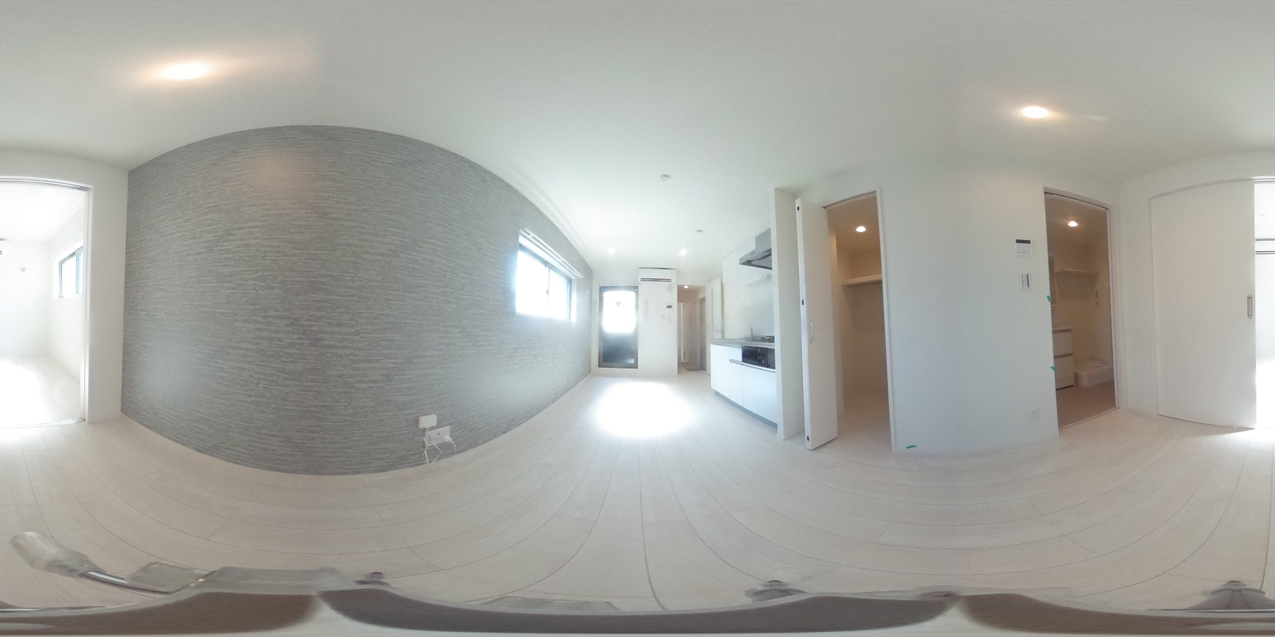 ＬＤＫ9.1帖　1フロア2部屋　全部屋角部屋　窓付（換気良好）エアコン付