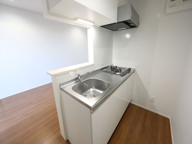 ｒｏｂｏｔ ｈｏｍｅ山王II システムキッチン（ガス2口コンロ付）　同仕様写真