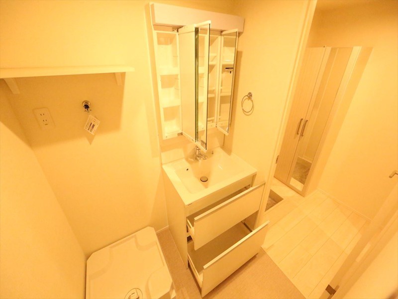 ＦＡ ＬＩＴ（エフエーリット） 脱衣所　独立洗面台（シャンプードレッサー付）　同仕様写真