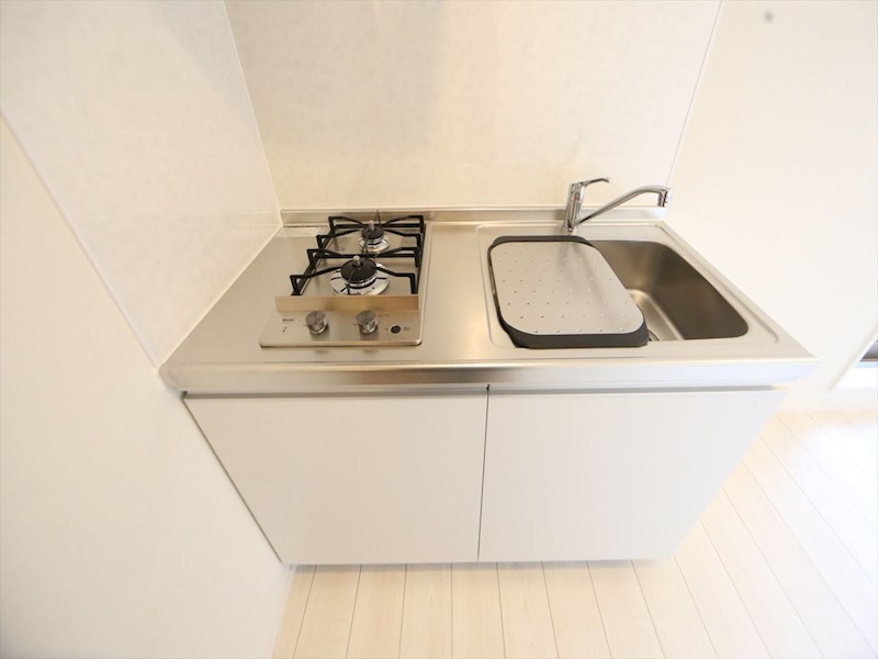 ルキシオン名古屋南 システムキッチン（ガス2口コンロ付）　同仕様写真