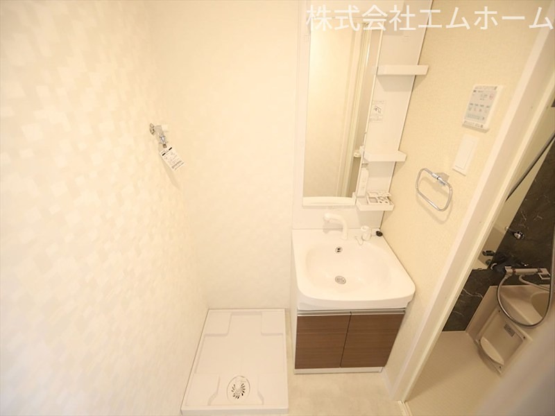 S－RESIDENCE神宮西駅前ａｓｃｅｎｔ 脱衣所　独立洗面化粧台