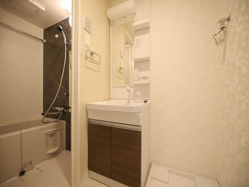 S－RESIDENCE神宮西駅前ａｓｃｅｎｔ 脱衣所　独立洗面化粧台