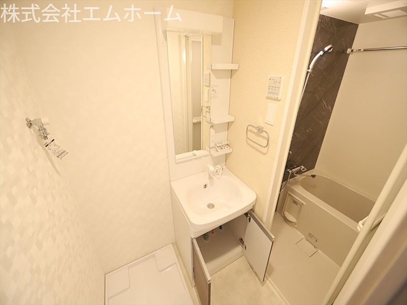 S－RESIDENCE神宮西駅前ａｓｃｅｎｔ 脱衣所　独立洗面化粧台