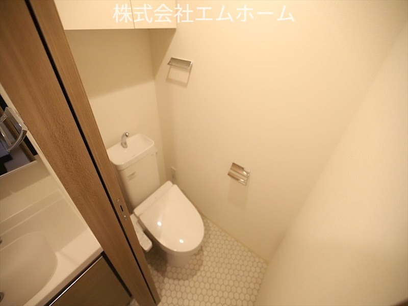 ザ・パークハビオ名古屋松原 温水洗浄便座（ウォシュレット）付トイレ