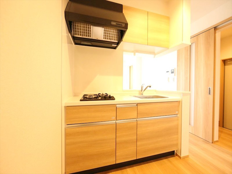 REGALEST WOOD TERRACE JOSHIN システムキッチン（ガス2口コンロ付）