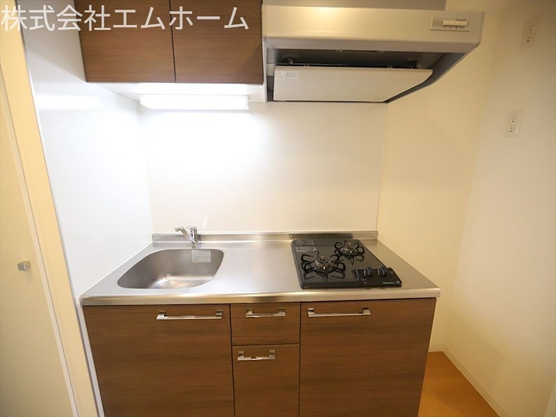 アールズコート新瑞橋駅前 システムキッチン　ガスコンロ2口