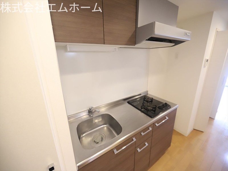 アールズコート新瑞橋駅前 システムキッチン　ガスコンロ2口