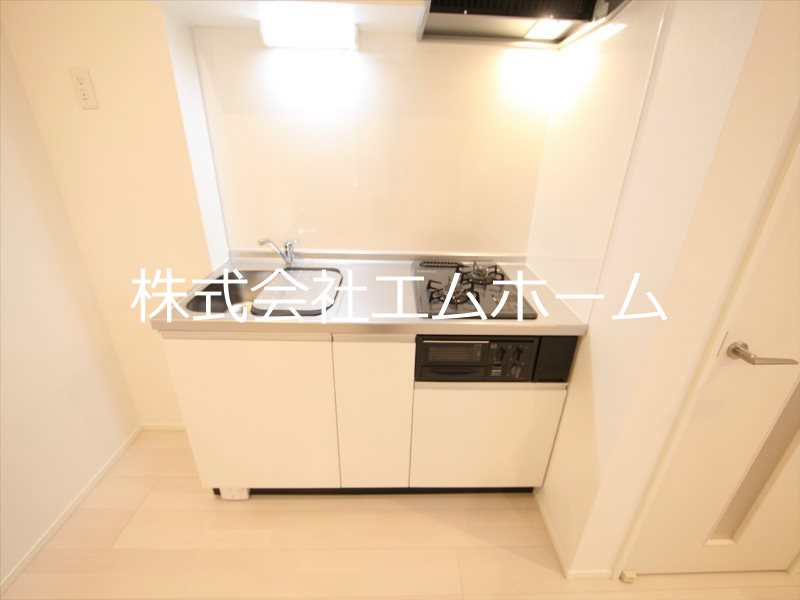 Apelila名駅南（アペリラメイエキミナミ） システムキッチン（ガス2口コンログリル付）同型写真