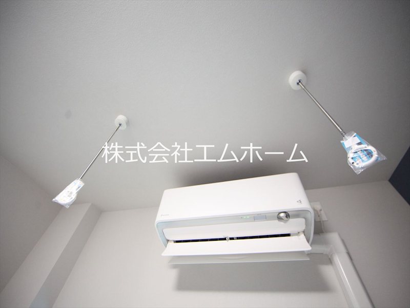 プレイズシード名駅北 エアコン　室内物干し