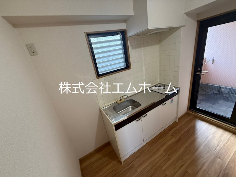 ｄｉｘ・9・7ビル（ディスナインセブンビル） ガスキッチン（調理スペースゆったり）